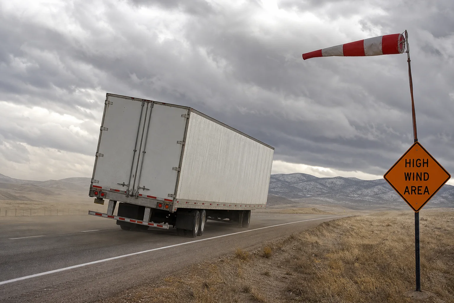 Why Empty Trailers Are Dangerous in High Winds