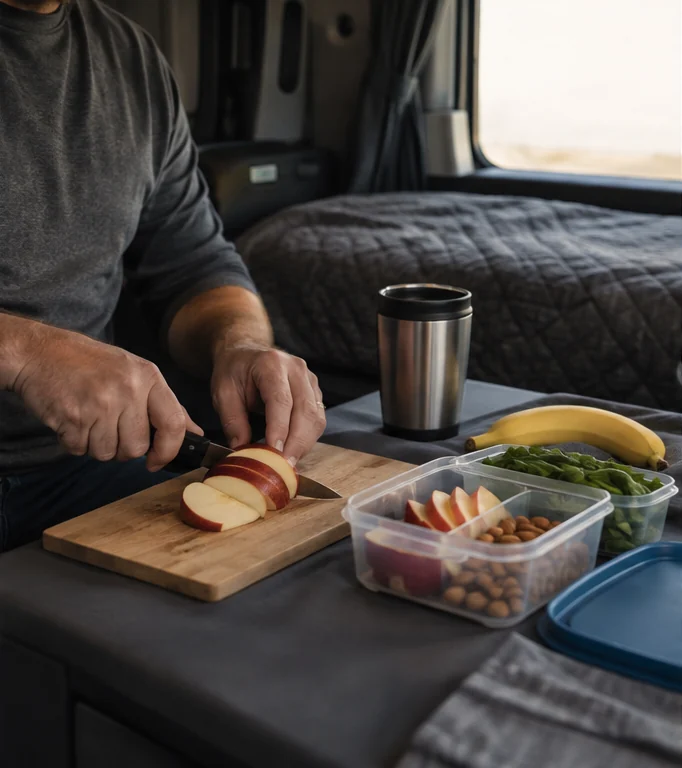 A Practical Reset Routine for Truck Drivers Between Long Hauls