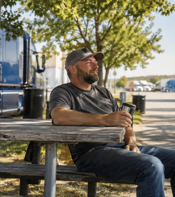 A Practical Reset Routine for Truck Drivers Between Long Hauls