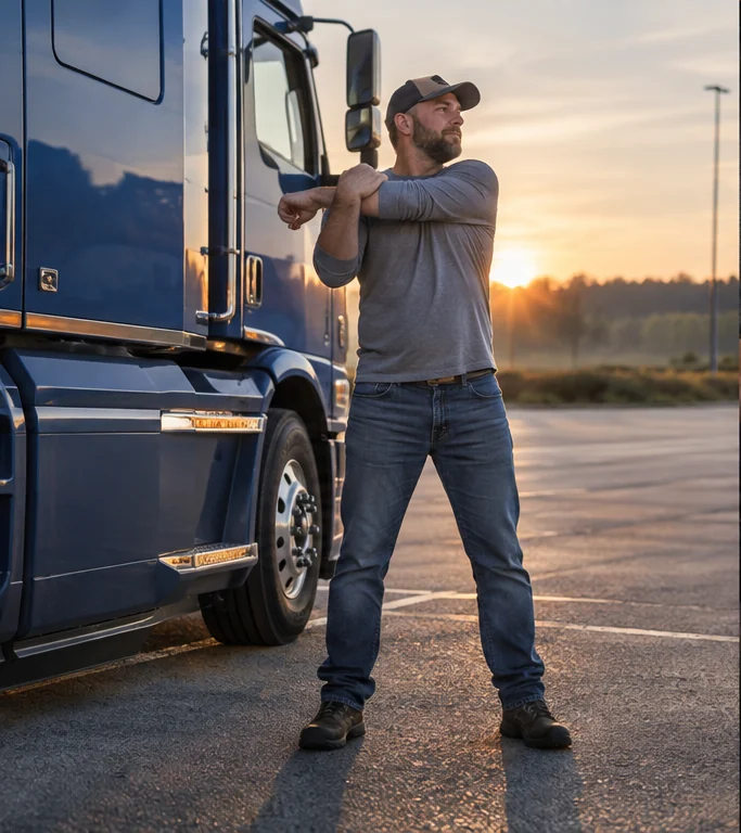 A Practical Reset Routine for Truck Drivers Between Long Hauls